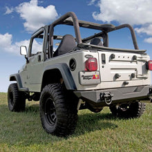 Load image into Gallery viewer, Rugged Ridge XHD Rear Bumper 76-06 Jeep CJ / Jeep Wrangler Rugged Ridge