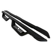 Load image into Gallery viewer, Westin 14-18 Chevy/GMC Silverado/Sierra 1500/2500/3500 Double Cab Outlaw Drop Nerf Bars Tex Black | 20-13715