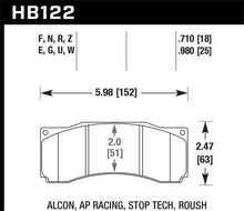 Load image into Gallery viewer, Hawk DTC-80 AP Racing Alcon Race Brake Pads Brake Pads - Racing Hawk Performance