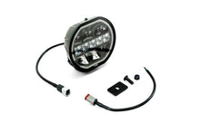 Load image into Gallery viewer, DV8 Offroad 7in Halo Elite Round Light w/ Accent Halo - White/Amber