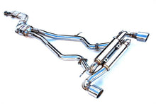 Load image into Gallery viewer, Invidia 20+ Toyota Supra (3.0) Gemini w/Valve Rolled Stainless Steel Catback | HS19TSP4VGM1RS