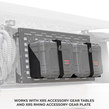 Load image into Gallery viewer, Go Rhino XVenture Gear Hard Case Mount Large 25in. (Mount ONLY for XRS/SRM Racks) - Tex. Blk Cargo Boxes & Bags Go Rhino