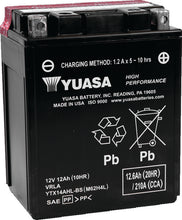 Load image into Gallery viewer, Yuasa YTX14AHL-BS High Performance AGM 12-Volt Battery w/Bottle Yuasa Battery