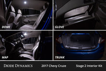 Load image into Gallery viewer, Diode Dynamics 11-15 Chevrolet Cruze Interior LED Kit Cool White Stage 2 Dash & Interior Trim Diode Dynamics
