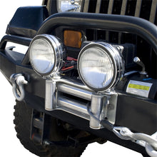Load image into Gallery viewer, Rugged Ridge Roller Fairlead w/ Off-road Light Mounts Rugged Ridge