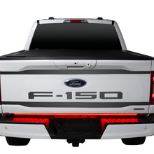Load image into Gallery viewer, Putco 21-22 Ford F-150 60in Red Light Blade Direct Fit Kit Red / White Light Tailgate Bar Putco