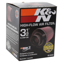Load image into Gallery viewer, K&N Universal Rubber Filter 3 1/2inch ID FLG / 6inch Base / 4-5/8inch Top / 6inch Height