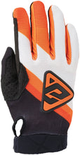 Load image into Gallery viewer, Answer 25 Peak Flo Gloves Black/Hyper Orange/White Youth - Medium Gloves Answer