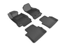 Load image into Gallery viewer, 3D MAXpider 2014-2019 Cadillac CTS Kagu 1st 2nd Row Floormats - Black | L1CD01001509