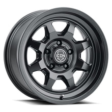 Load image into Gallery viewer, ICON Nuevo 17x8.5 / 5x150 / 25mm Offset / 5.75in BS Satin Black Wheel | 8117855557SB