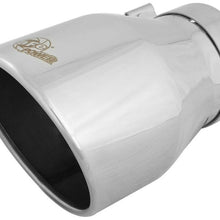Load image into Gallery viewer, aFe Tips afe MACH Force-Xp Universal Exhaust Tip 4 IN Inlet x 6 IN Outlet x 9 IN L