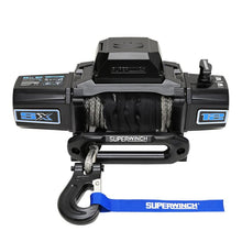 Load image into Gallery viewer, Superwinch 12000 LBS 12V DC 3/8in x 80ft Synthetic Rope SX12SR Winch - Semi Gloss Black Superwinch
