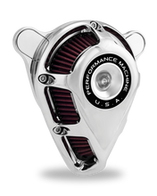 Load image into Gallery viewer, Performance Machine 23-Up CVO, 2024 Touring Jet Air Cleaner - Chrome Air Filters - Direct Fit Performance Machine