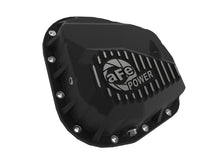 Load image into Gallery viewer, aFe 97-23 Ford F-150 Pro Series Rear Differential Cover Black w/ Machined Fins Diff Covers aFe
