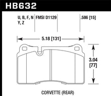 Load image into Gallery viewer, Hawk 2005 Aston Martin DB9 LTS Street Front Brake Pads Brake Pads - OE Hawk Performance