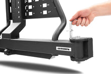 Load image into Gallery viewer, Go Rhino Swing-A-Way Hitch Mounted Tire Carrier (Lic. Plate Lights Not Included) - Textured Black Go Rhino