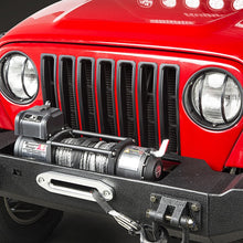 Load image into Gallery viewer, Rugged Ridge Grille Inserts Black 97-06 Jeep Wrangler Rugged Ridge