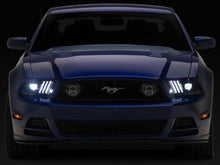 Load image into Gallery viewer, Raxiom 13-14 Ford Mustang LED Projector Headlights SEQL Turn Signals- Blk Housing (Clear Lens) Headlights Raxiom
