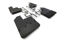 Load image into Gallery viewer, Rally Armor 19-24 Jeep JT Gladiator (Mojave/Rubicon) Black Mud Flap w/Metallic Black Logo Mud Flaps Rally Armor