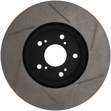 Load image into Gallery viewer, Stoptech Brake Rotors - Slotted StopTech Power Slot Slotted 99-08 Acura TL (STD Caliper) / 01-03 CL / 04-09 TSX Front Right Rotor