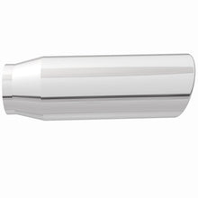 Load image into Gallery viewer, MagnaFlow Exhaust Products Exhaust Tail Pipe Tip MagnaFlow Exhaust Products Magnaflow Single Exhaust Tip - 2.5in. Inlet/3.5in. Outlet 35190