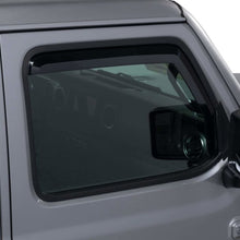 Load image into Gallery viewer, Putco 20-21 Jeep Gladiator JT/JL Element Tinted Window Visors (Front Only) Wind Deflectors Putco