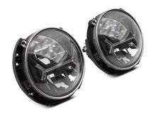 Load image into Gallery viewer, Raxiom 07-18 Jeep Wrangler JK LED Halo Headlights- Black Housing (Clear Lens) Headlights Raxiom