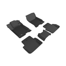 Load image into Gallery viewer, 3D MAXpider 2015-2020 Acura TLX FWD Kagu 1st & 2nd Row Floormats - Black