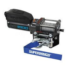 Load image into Gallery viewer, Superwinch 1,500 lbs. 1.1 HP 120V AC 1/8 In x 35ft. Wire Rope - Gray Wrinkle Winches Superwinch