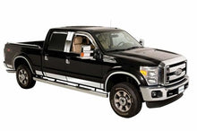Load image into Gallery viewer, Putco 11-16 Ford SuperDuty - Crew Cab 8ft Long Box - 12pcs - 6.25in Wide SS Rocker Panels Body Armor & Rock Rails Putco