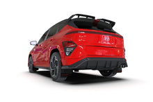 Load image into Gallery viewer, Rally Armor 2024 Hyundai Kona N Line Black UR Mud Flap - White Logo Mud Flaps Rally Armor