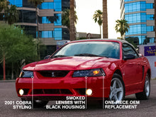Load image into Gallery viewer, Raxiom 99-04 Ford Mustang Axial Series OE Style Headlights- Black Housing (Smoked Lens) Headlights Raxiom