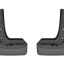 Load image into Gallery viewer, WeatherTech 20-24 Toyota Highlander (Incl. Hybrid) No Drill Front MudFlaps - Black WeatherTech