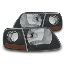 Load image into Gallery viewer, Raxiom 97-03 Ford F-150 G2 Euro Headlights w/ Parking Lights- Blk Housing (Clear Lens) Headlights Raxiom