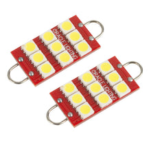 Load image into Gallery viewer, Oracle 44MM 6 LED 3 Chip - Loop Festoon Bulbs (Pair) - White SEE WARRANTY Bulbs ORACLE Lighting