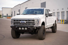 Load image into Gallery viewer, Addictive Desert Designs 2023+ Ford F-250/F-350 Bomber Front Bumper (w/ 3 Baja Designs LP6 Mounts) Addictive Desert Designs
