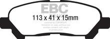 Load image into Gallery viewer, EBC 09-13 Toyota Highlander 2.7 2WD/4WD Ultimax2 Rear Brake Pads Brake Pads - OE EBC