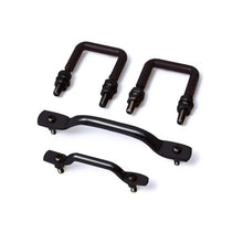 Load image into Gallery viewer, Rugged Ridge Windshield Tie Down Kit Black 55-95 Jeep CJ / Jeep Wrangler Rugged Ridge