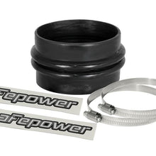 Load image into Gallery viewer, aFe Air Intake Components afe Magnum FORCE Intake Coupling Kit (3-3/4 IN ID x 2-1/2 IN L) Straight Bellow-Coupler - Black