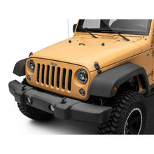 Load image into Gallery viewer, Raxiom 07-18 Jeep Wrangler JK Axial Series 7-In Dragon Eye LED Headlights- Blk Housing (Clear Lens)