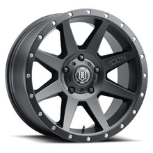 Load image into Gallery viewer, ICON Rebound 20x9 / 6x5.5 / 16mm / 5.625in BS Satin Black Wheel