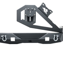 Load image into Gallery viewer, Rugged Ridge 07-18 Jeep Wrangler (JK/JKU) XOR Rear Bumper w/Swing Out Tire Carrier - Tex. Blk Rugged Ridge
