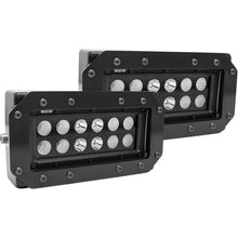Load image into Gallery viewer, Westin HDX Flush Mount B-FORCE LED Light Kit (Set of 2) w/wiring harness - Black Westin