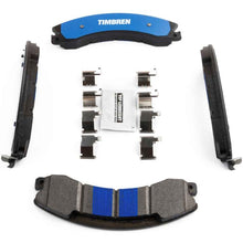 Load image into Gallery viewer, Timbren 15-19 Chevy Silverado 2500/3500 HD BES Severe Duty Semi-Metallic Brake Pads - Front & Rear | TIM-D1565SD