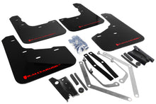Load image into Gallery viewer, Rally Armor 13-19 Ford Fiesta ST Black UR Mud Flap w/Red Logo Mud Flaps Rally Armor