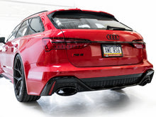 Load image into Gallery viewer, AWE Tuning 21-23 Audi C8 RS6/RS7 SwitchPath Cat-back Exhaust - Diamond Black Tips Catback AWE Tuning