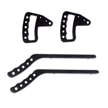 Load image into Gallery viewer, Rugged Ridge Aluminum Grab Handles F/R Kit Black 07-18 Jeep Wrangler JK/JKU Rugged Ridge