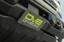 Load image into Gallery viewer, DV8 Offroad 2021 Ford Bronco Capable Bumper Slanted Front License Plate Mount Uncategorized DV8 Offroad