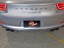 Load image into Gallery viewer, aFe MACH Force-Xp 12-16 Porsche 911 3in to 2.5in 304 SS Cat-Back Exhaust (Excludes Turbo Models) Catback aFe