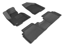 Load image into Gallery viewer, 3D MAXpider 2010-2013 Hyundai Tucson Kagu 1st & 2nd Row Floormats - Black | L1HY03301509